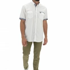 Camicia Regular Manica Corta Rotte Mediterranee -Lacoste shop d30b23e8c9b1e602d6ba107e684a1102