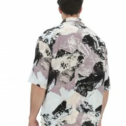 ONLY E SONS Camicia Manica Corta Fantasia Astratta Only & Sons -Lacoste shop d4079c63047431055171c8256e57e337