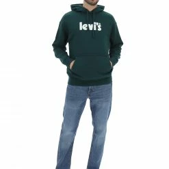 Felpa Garzata Levi's 384790112 Con Cappuccio E Logo A Contrasto Centrale In Rilievo -Lacoste shop d4dacdbc32fbaafe4770270052698140