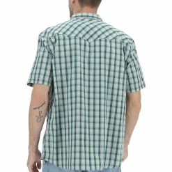 Camicia A Quadri Manica Corta Wrangler W5h84mg26 -Lacoste shop d52d1b7ba67f151fb5d281a19d0b46bf