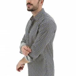 TUPERTU Camicia Stretch Fantasia Tu Per Tu T130 -Lacoste shop d5aee8644b3a27ba2896fe4f40e2a062