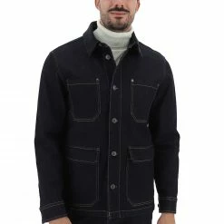 Savoir-faire Giacca Denim Taglio Camicia Savoir Faire