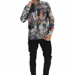 TUPERTU Camicia Manica Lunga Tu Per Tu In Fantasia -Lacoste shop d6cd29af5d0bd53c8bab811bbece1f8f