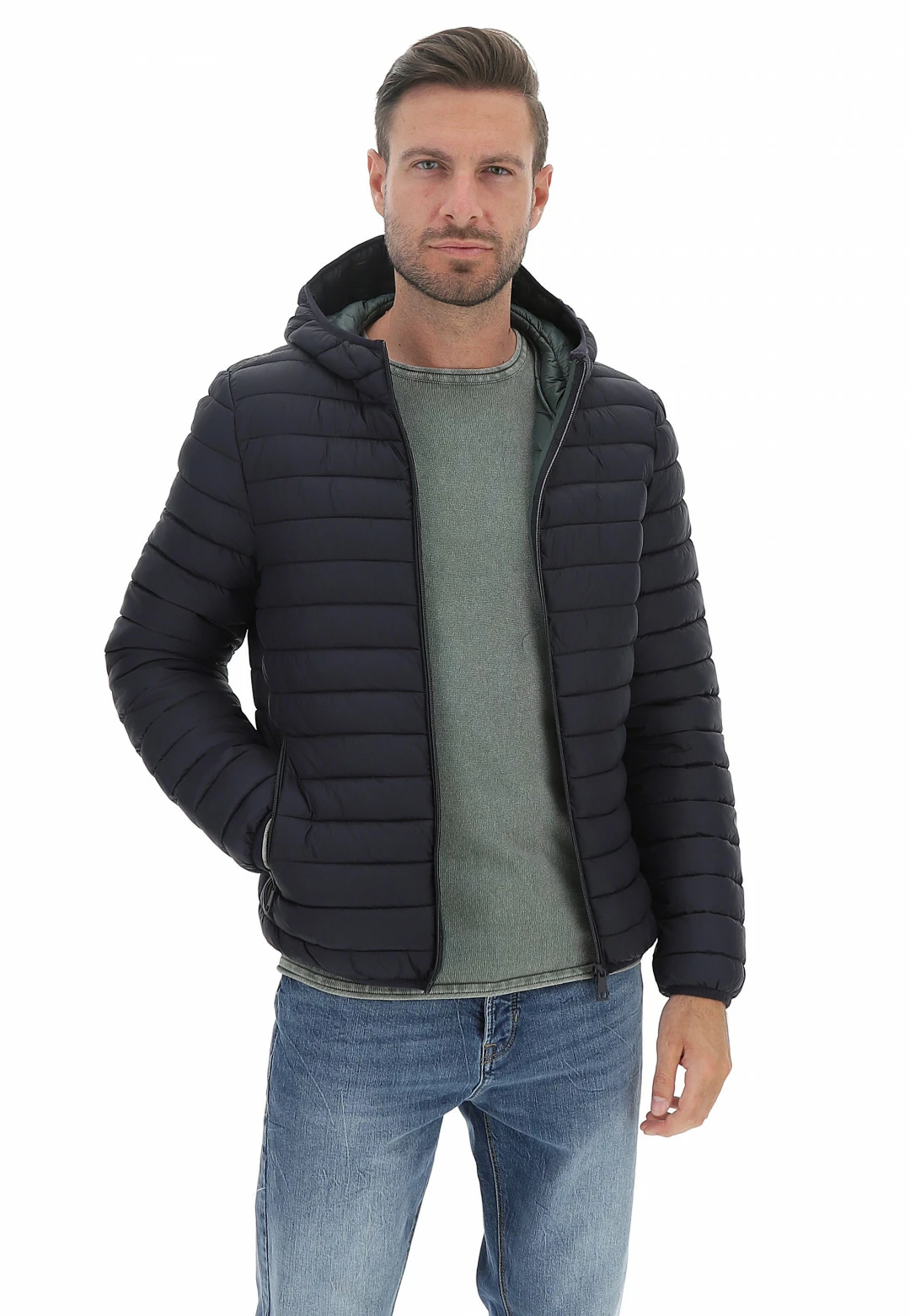 8.9 OTTOPUNTONOVE Giubbotto Imbottitio Light Con Cappuccio 8.9 Uomo 21 8.9 OTTOPUNTONOVE Giubbotto Imbottitio Light Con Cappuccio 8.9 Uomo - immagine 19