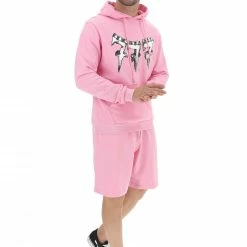 777 Felpa Triplosette Con Cappuccio E Logo A Fumetto Frontale -Lacoste shop d849b53e35dcd095d13fafcf5a3d08ba