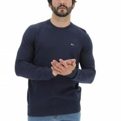 Tommy Hilfiger Jeans Maglioncino Girocollo Tommy Jeans Basic Dm0dm13273 -Lacoste shop d8d8471df2b057f2e92a61c0eae7c970