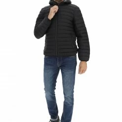 8.9 OTTOPUNTONOVE Giubbotto Imbottito Con Cappuccio 8.9 Con Interno A Contrasto -Lacoste shop d94b17abfd24c3c969445b8b12a37dc0