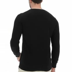 EKS Maglioncino Girocollo èks Uomo In 100% Cotone Tinta Unita -Lacoste shop d976db4376b7d28201f5a771e9e4998d