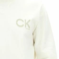 Felpa Girocollo Calvin Klein Uomo In Cotone Tinta Unita Con Logo Sul Petto -Lacoste shop d9a355cb69dac5250bfde95d88ad543f