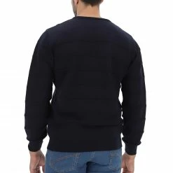 Maglione Girocollo Con Riga Tono Su Tono Blu Salina 9 Maglione Girocollo Con Riga Tono Su Tono Blu Salina -Lacoste shop d9c1980ba1e953dc50b4c5d75d4fd652