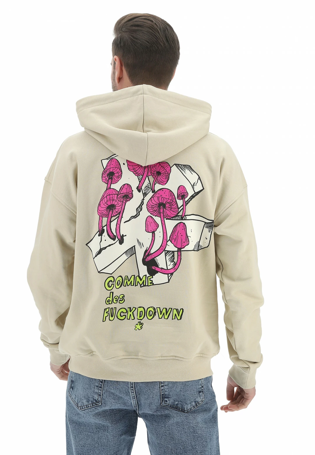 Felpa Con Cappuccio Comme Des Fuckdown Cdfu2370 10 Felpa Con Cappuccio Comme Des Fuckdown Cdfu2370 - immagine 8
