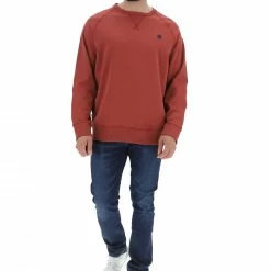 Felpa Girocollo Timberland Uomo Con Logo Ricamato A Contrasto -Lacoste shop db9b49e9d3fa30eb4b7b0e9e7319afb4