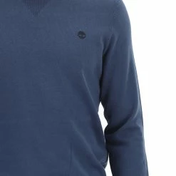 Maglioncino In Cotone Biologico Timberland Con Logo A Contrasto -Lacoste shop dba6cabbf826030c442461b19d1fbd93