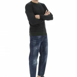 Key Jey Girocollo Bicolor Effetto Operato Keyjey Uomo -Lacoste shop dc2fcbe5c4ca9700cd86bb523b94502e