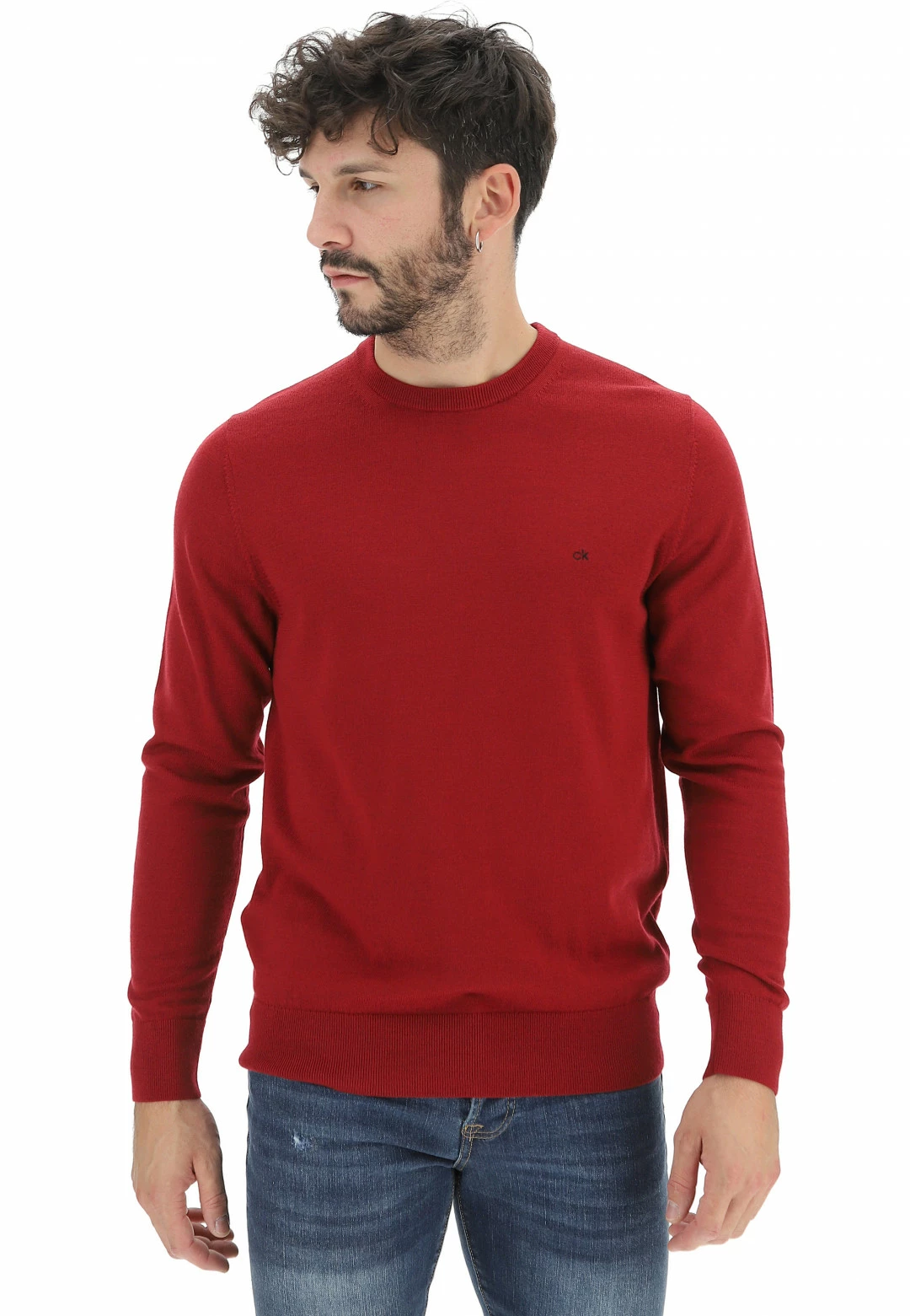 Girocollo In Lana Merinos Calvin Klein K10k102727 18 Girocollo In Lana Merinos Calvin Klein K10k102727 - immagine 16