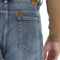 8.9 OTTOPUNTONOVE Jeans 8.9 Loose Fit In Cotone Con Lavaggio Medio -Lacoste shop dd469ae10ad4d9be76f21545ab1bd77f