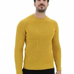 Maglione Girocollo Lavorato Age Misto Lana Uomo