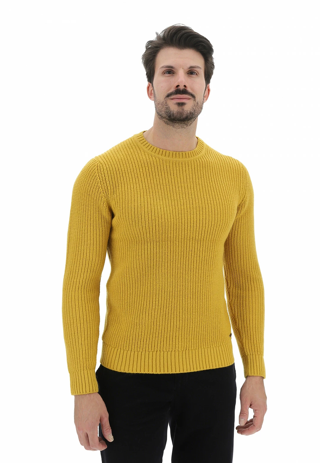 Maglione Girocollo Lavorato Age Misto Lana Uomo 3 Maglione Girocollo Lavorato Age Misto Lana Uomo