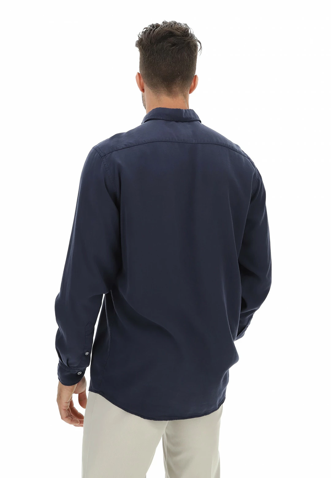 ROTTE MEDITERRANEE Camicia Tencel Rotte Di Mare Art.francotence 4 ROTTE MEDITERRANEE Camicia Tencel Rotte Di Mare Art.francotence - immagine 2