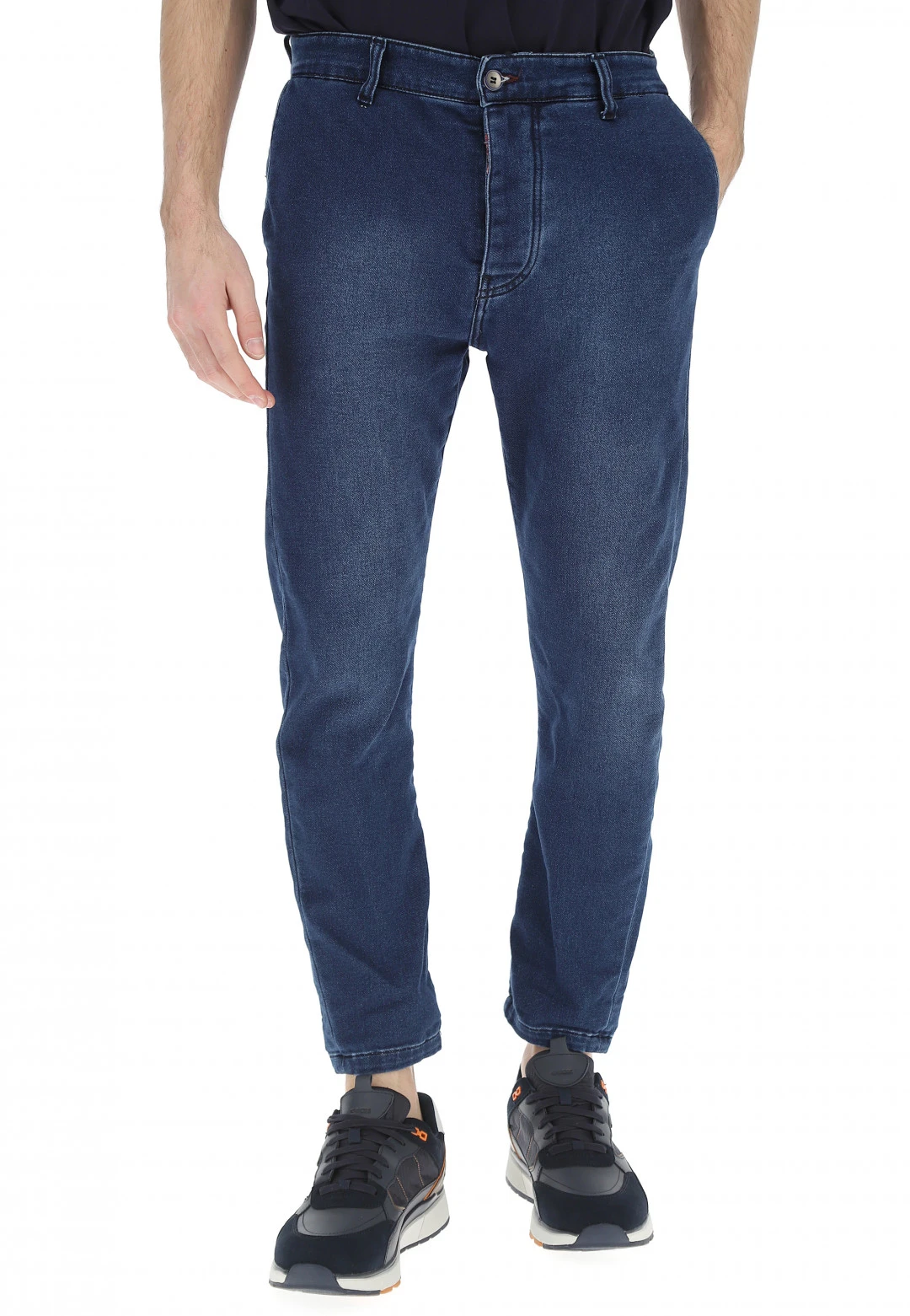 8.9 OTTOPUNTONOVE Pantalone Effetto Denim 8.9 3 8.9 OTTOPUNTONOVE Pantalone Effetto Denim 8.9