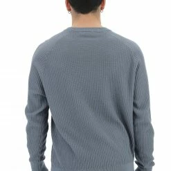 Maglioncino Calvin Klein Girocollo Uomo A Costine Tinta Unita -Lacoste shop e41ca7430b619dc1ad3769faf8d695b5