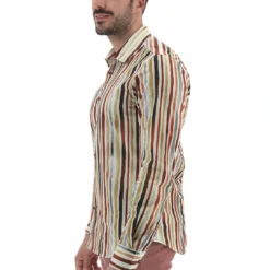 Camicia In Cotone Fantasia Tupertu Uomo -Lacoste shop e624537b627176f63f8d1286781fd273