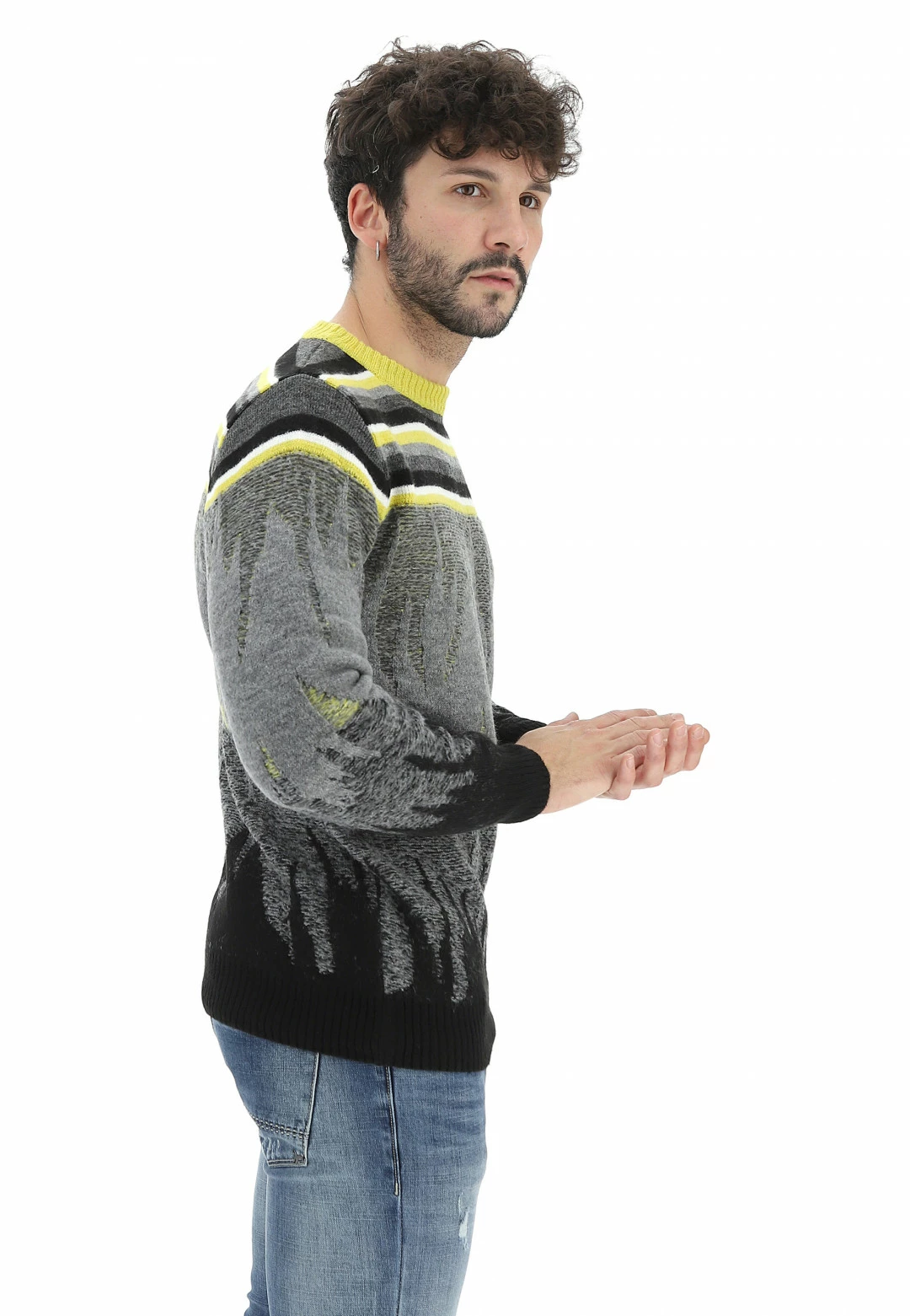 Maglione Operato Age Multicolor 4 Maglione Operato Age Multicolor - immagine 2