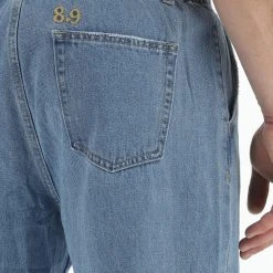 8.9 OTTOPUNTONOVE Jeans 8.9 Uomo Con Pinces Baloon Fit Elasticizzato In Vita -Lacoste shop e7bbd1950f663a44d4357d87e420f4b7