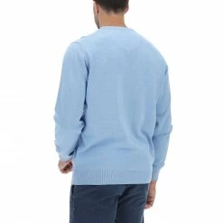 Pullover Girocollo Fynch-hatton Uomo Con Logo Ricamato A Contrasto -Lacoste shop e7fd7fe401b347cd7e1af9c656cb7479