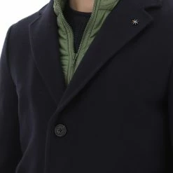 Cappotto Foderato Manuel Ritz Con Paramontura A Contrasto -Lacoste shop e814e891dbbb7e7448de72515a0e782c