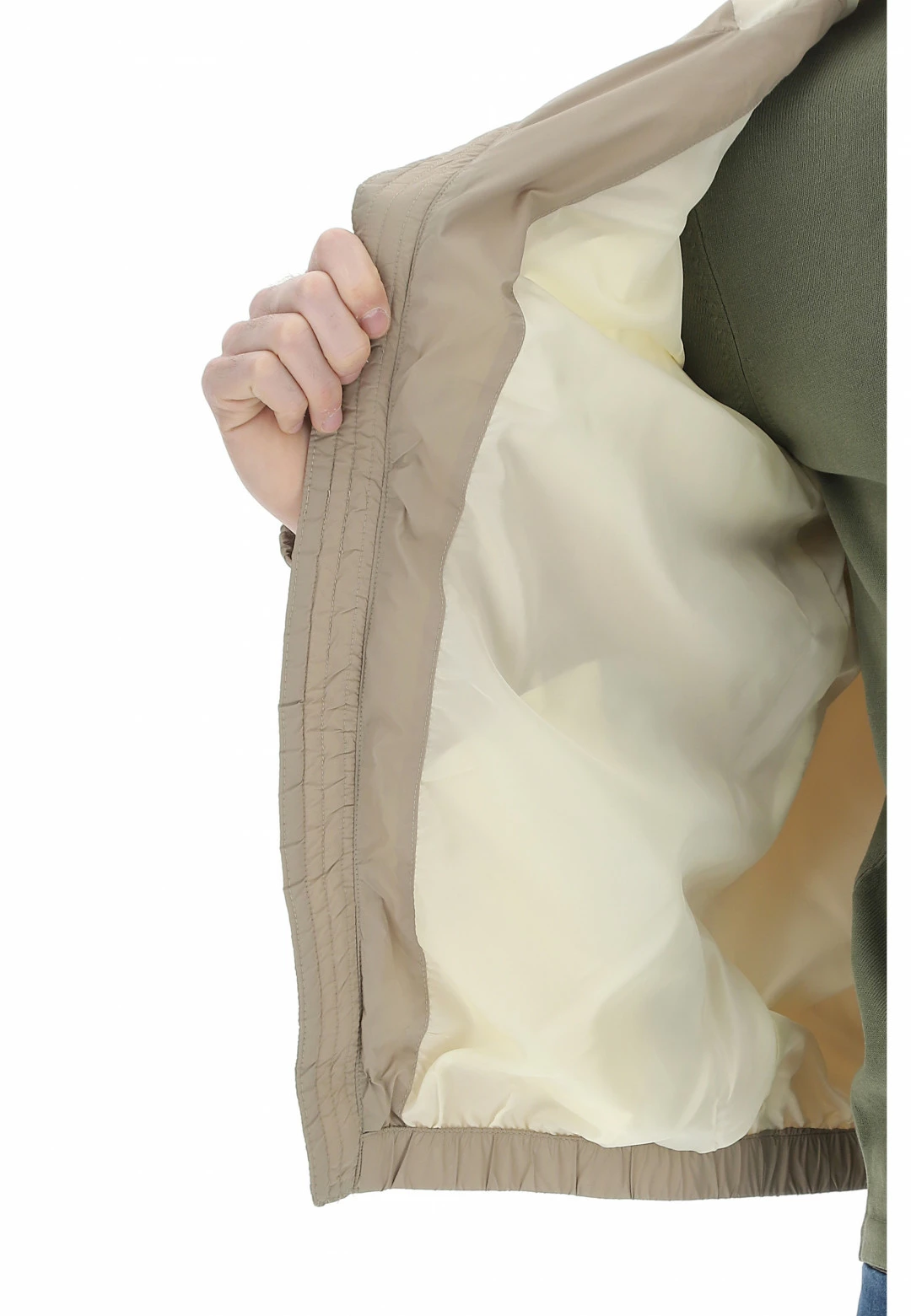 Giacca A Vento Con Cappuccio Blend Bicolor 8 Giacca A Vento Con Cappuccio Blend Bicolor - immagine 6