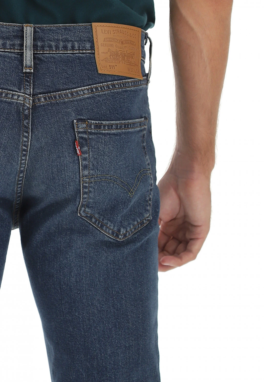 Jeans Uomo Levi's 511 45115281 Slim Fit 6 Jeans Uomo Levi's 511 45115281 Slim Fit - immagine 4