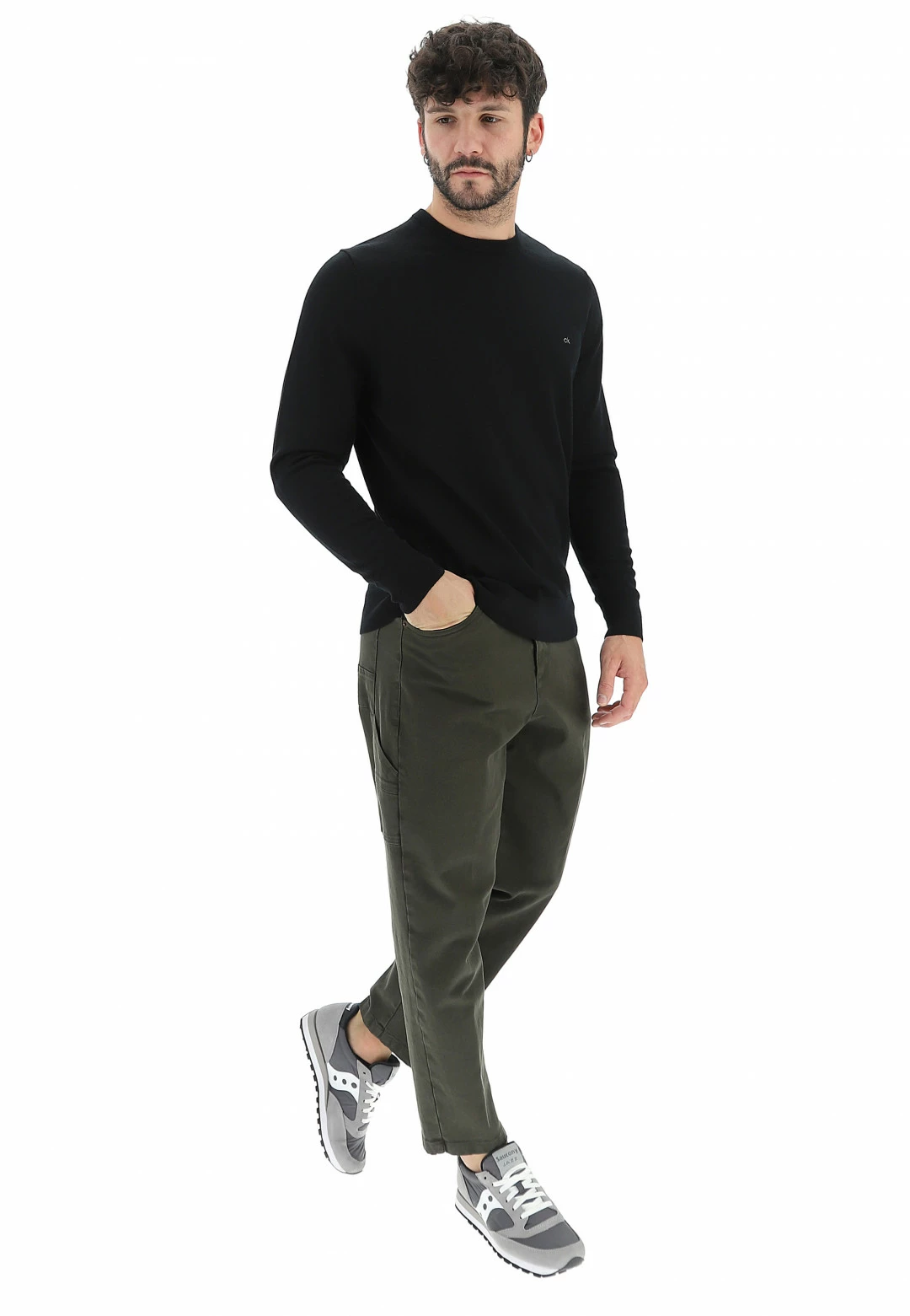 Girocollo In Lana Merinos Calvin Klein K10k102727 7 Girocollo In Lana Merinos Calvin Klein K10k102727 - immagine 5