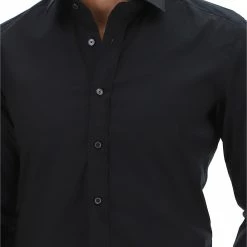 Camicia Xacus Tinta Unita Con Collo A Contrasto -Lacoste shop e9023e4dad0d766648517f25f5198ce0