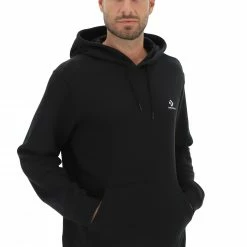 Felpa Con Cappuccio Converse 10024509 Con Tasca A Marsupio