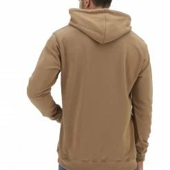 Felpa Garzata Eks Basic Made In Italy In Cotone Con Cappuccio E Tasca A Marsupio -Lacoste shop ea09b49a5410b4e320211d18865ab4d9