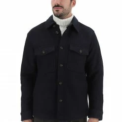 Cappotto Corto Fynch-hatton In Lana Cotta