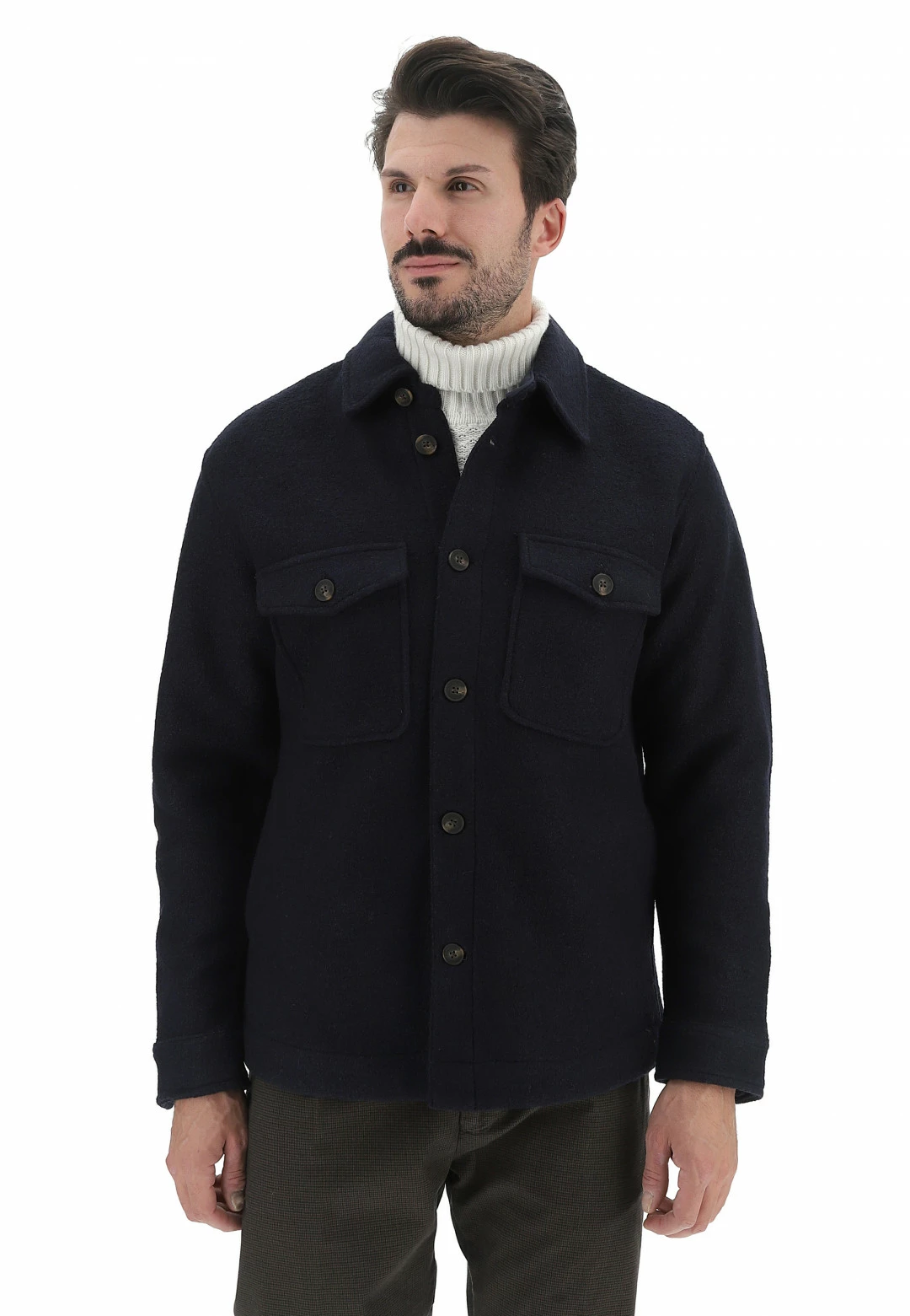 Cappotto Corto Fynch-hatton In Lana Cotta 3 Cappotto Corto Fynch-hatton In Lana Cotta