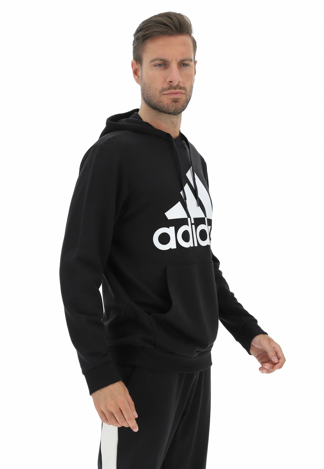 Felpa Garzata Big Logo Adidas Gk9540 4 Felpa Garzata Big Logo Adidas Gk9540 - immagine 2