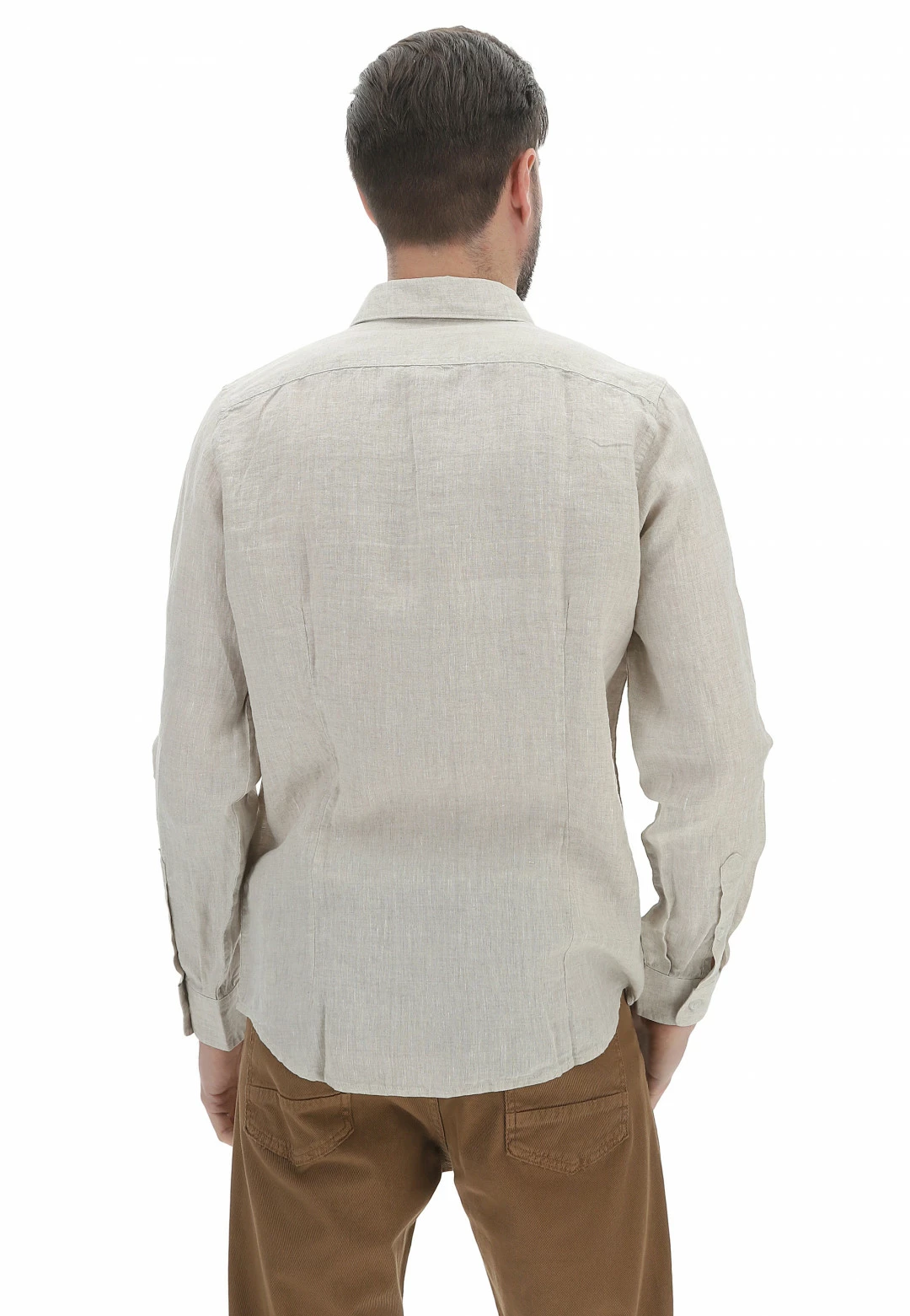 Camicia Manica Lunga In Lino Age Uomo 5 Camicia Manica Lunga In Lino Age Uomo - immagine 3