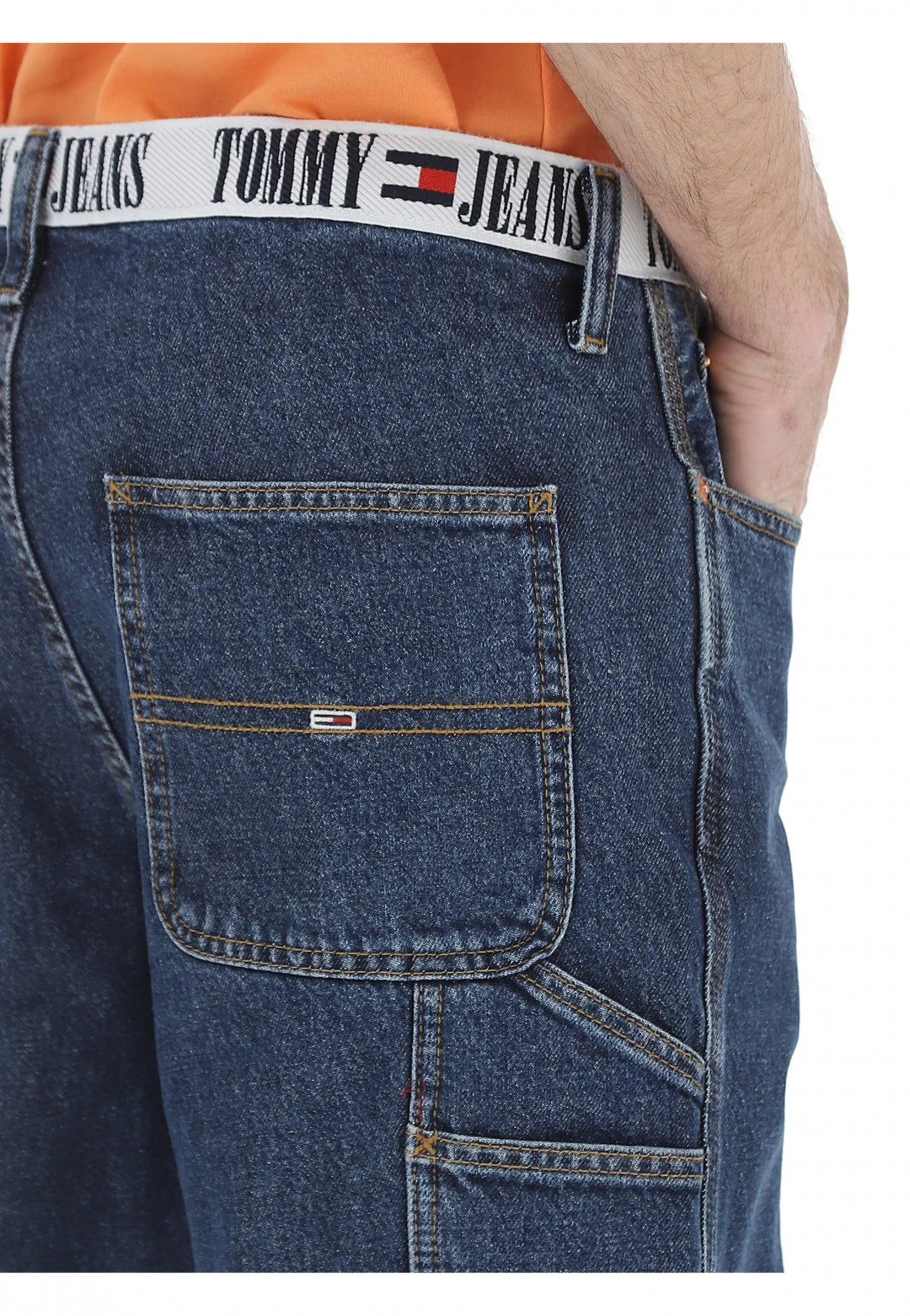 Tommy Hilfiger Jeans Jeans Tommy Jeans Mod. Skater Con Cintura Logo All Over 6 Tommy Hilfiger Jeans Jeans Tommy Jeans Mod. Skater Con Cintura Logo All Over - immagine 4