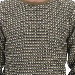 Maglione Girocollo Blend Conlavorazione Tricolor Uomo -Lacoste shop ebe16181050d04614656e852146fc817