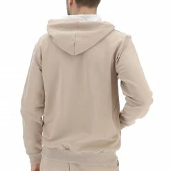 Felpa Garzata Con Cappuccio Interno Bottonato Age Uomo -Lacoste shop ec75a539d5305c03bdb4fbbea81ae77b