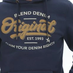 Felpa Con Cappuccio Blend Stampa Frontale Uomo -Lacoste shop edc2ea83f59e21c2f8648b7ae6ae2d3f