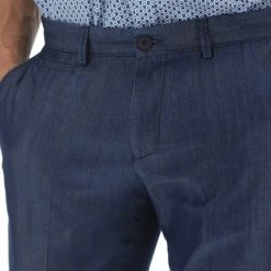 Pantalone In Tencel Rotte Mediterranee -Lacoste shop ede4d7ae2e2e340a78e3f2f32c484902