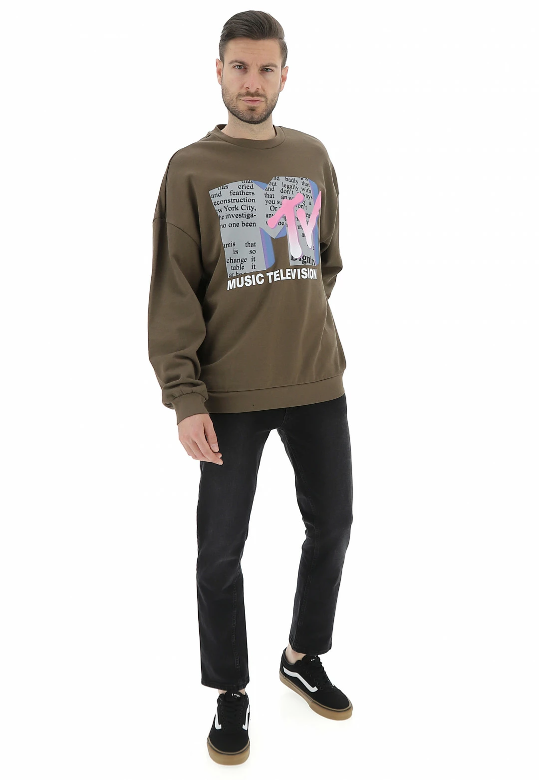 ONLY E SONS Felpa Girocollo Con Stampa Mtv Only & Sons 12 ONLY E SONS Felpa Girocollo Con Stampa Mtv Only & Sons - immagine 10