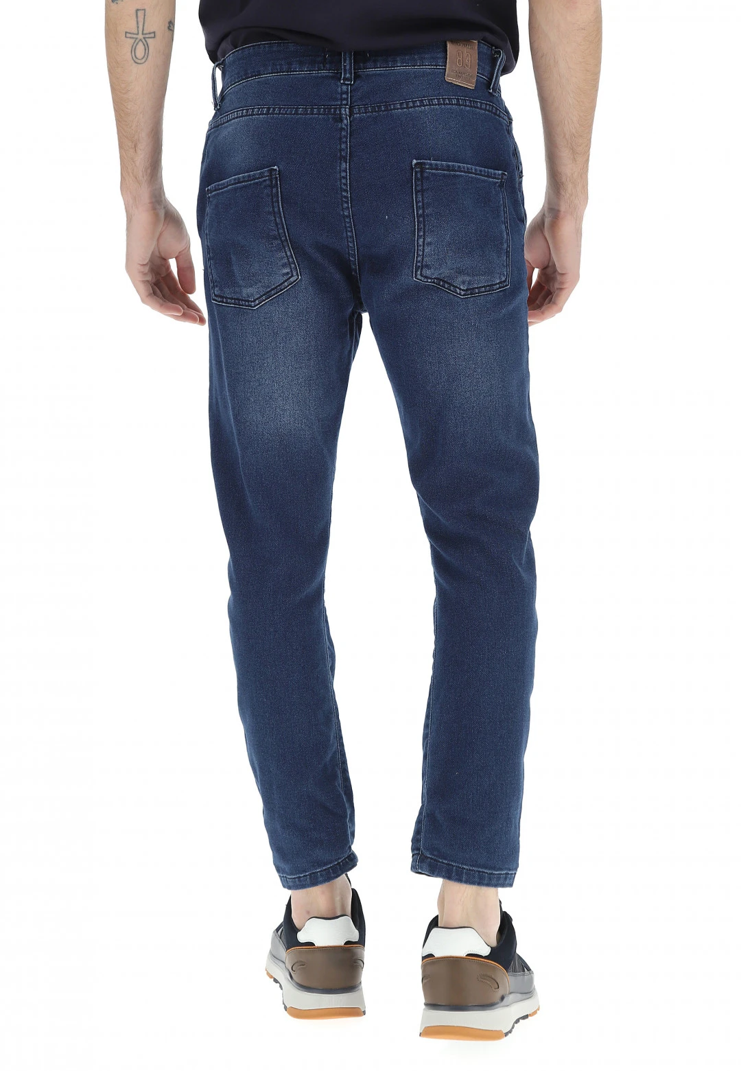 8.9 OTTOPUNTONOVE Pantalone Effetto Denim 8.9 5 8.9 OTTOPUNTONOVE Pantalone Effetto Denim 8.9 - immagine 3