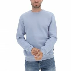 ONLY E SONS Felpa Girocollo Only&sons Uomo In Cotone Felpato Tinta Unita