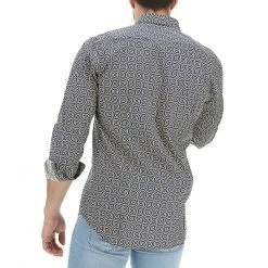 TUPERTU Camicia Stretch Fantasia Tu Per Tu T130 -Lacoste shop f1043881334e54c89f516f432a3a2379