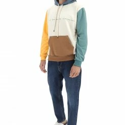 Felpa Con Cappuccio Age Made In Italy Con Parti Multicolor E Scritta Centale -Lacoste shop f26462c07877ef219628feb034d1283c